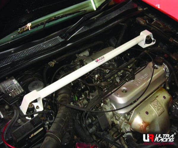 Ultra Racing - 2pt Front Strut Tower Brace -  1994-1997 Accord (CD) - UR-TW2-023
