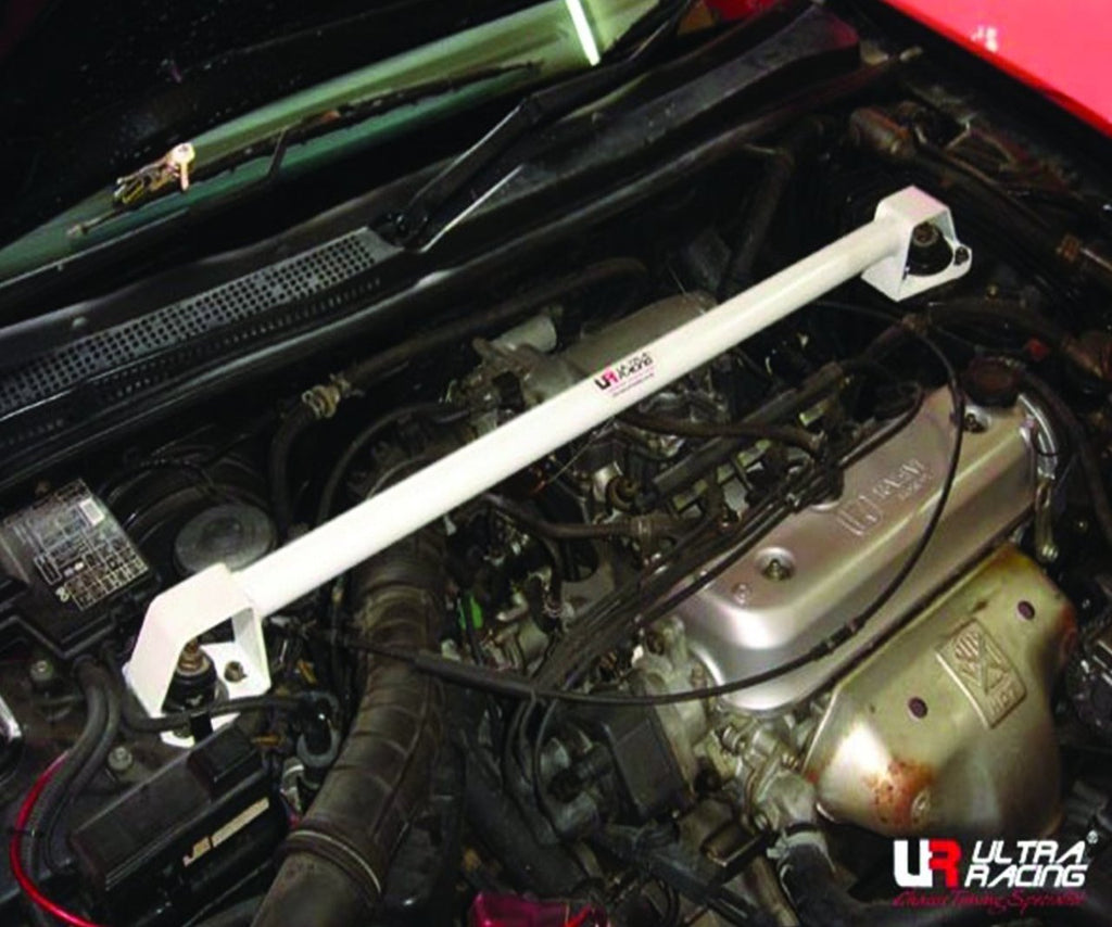 Ultra Racing - 2pt Front Strut Tower Brace -  1994-1997 Accord (CD) - UR-TW2-023
