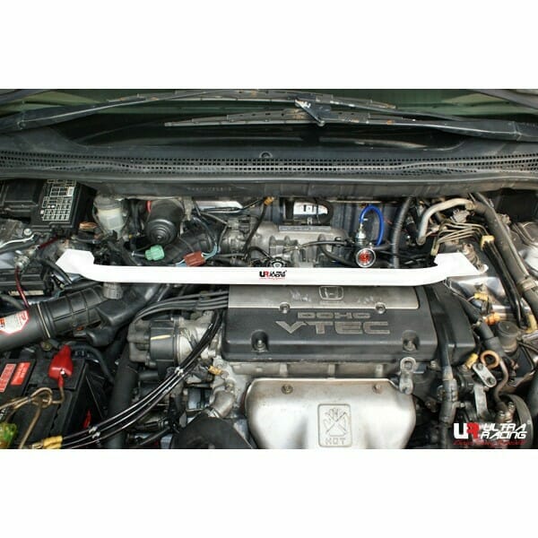 Ultra Racing - 2pt Front Strut Tower Brace - 1995-1997 Honda Odyssey (RA1) - UR-TW2-1379