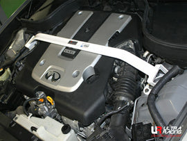 Ultra Racing - 2pt Front Strut Tower Brace - 2008-2016 Infiniti G37 - UR-TW2-1444