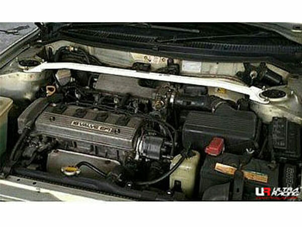 Ultra Racing - 2pt Front Strut Tower Brace - 1993-1997 Toyota Corolla (E100) / 1998-2002 Toyota Corolla (E110) - UR-TW2-1528