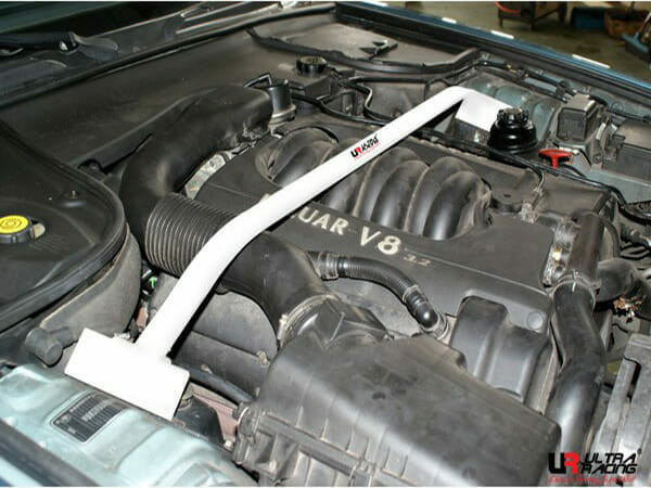 Ultra Racing - 2pt Front Strut Tower Brace - 1998-2003 Jaguar XJ8 (X308) - UR-TW2-1543