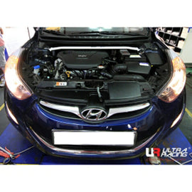 Ultra Racing - 2pt Front Strut Tower Brace - 2011-2016 Hyundai Elantra (MD/UD) / 2013-2017 Hyundai Elantra GT (GD) - UR-TW2-1795