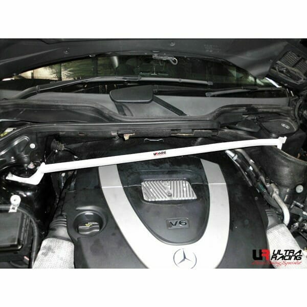 Ultra Racing - 2pt Front Strut Tower Brace - 2006-2011 Mercedes-Benz ML 350 (W164) - UR-TW2-1884