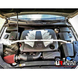 Ultra Racing - 2pt Front Strut Tower Brace - HYUNDAI GENESIS SEDAN (BH) 2009-2014 - UR-TW2-2181