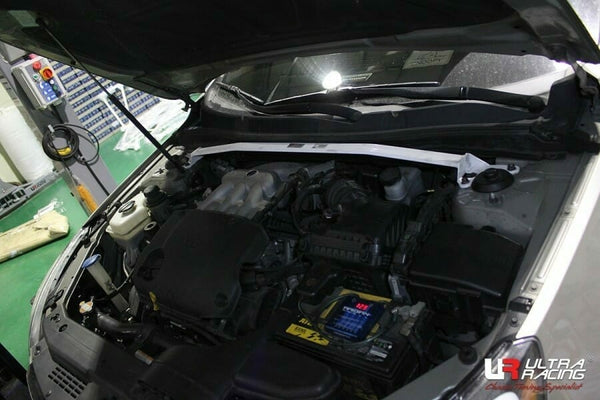 Ultra Racing - 2pt Front Strut Tower Brace - 2014-2016 Kia Cadenza (VG) - UR-TW2-2277