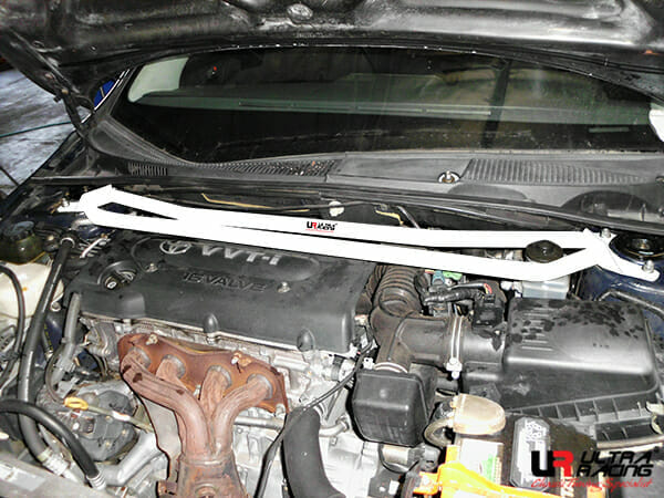 Ultra Racing - 2pt Front Strut Tower Brace - 2005-2010 Scion tC (AT10) - URUS-TW2-2463