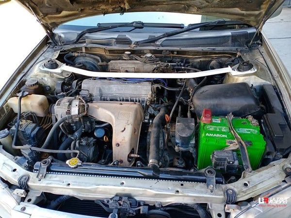 Ultra Racing - 2pt Front Strut Tower Brace - 1997-2001 Toyota Camry (XV20) - UR-TW2-2528