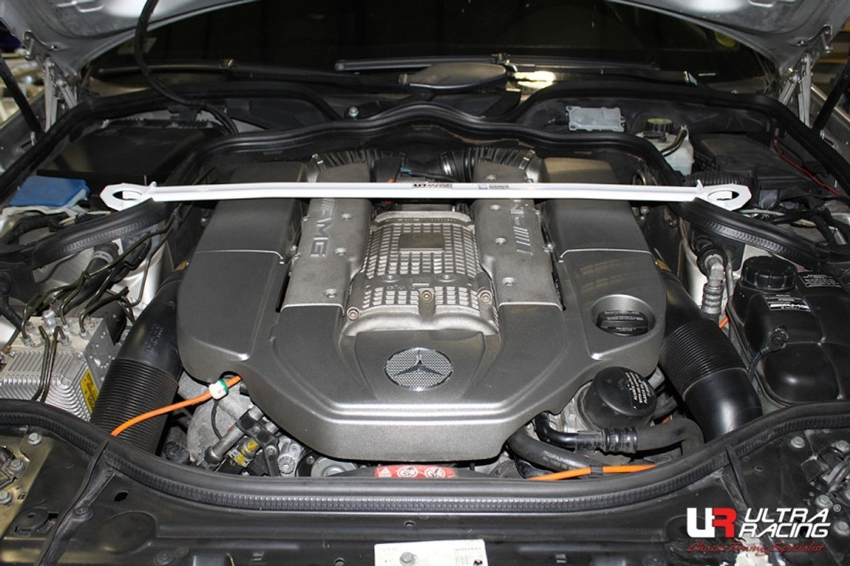 Ultra Racing - 2pt Front Strut Tower Brace - MERCEDES-BENZ E-CLASS (W211) 2003-2009 - UR-TW2-2678