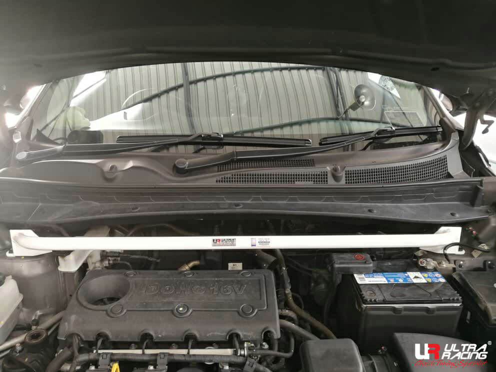 Ultra Racing - 2pt Front Strut Tower Brace - KIA SPORTAGE (SL) 2011-2016 - UR-TW2-2701