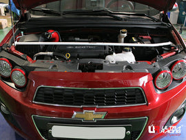 Ultra Racing - 2pt Front Strut Tower Brace - 2012-2020 Chevrolet Sonic (T300) - URKR-TW2-2709