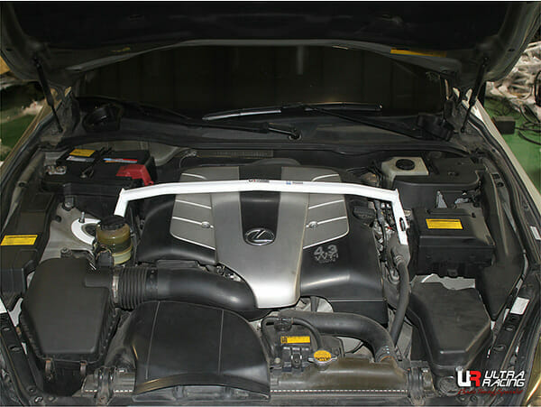 Ultra Racing - 2pt Front Strut Tower Brace - Lexus SC430 2001-2005 (Z40) - UR-TW2-3290
