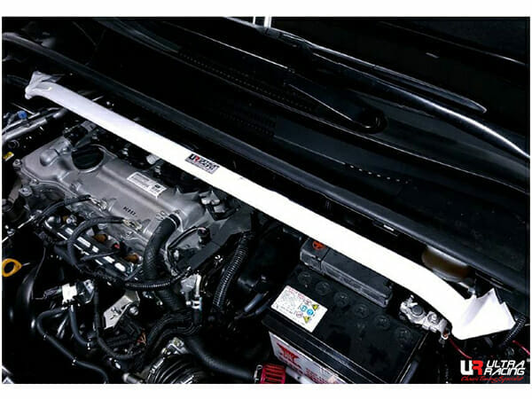 Ultra Racing - 2pt Front Strut Tower Brace - 2020-2023 Toyota Corolla - UR-TW2-3985