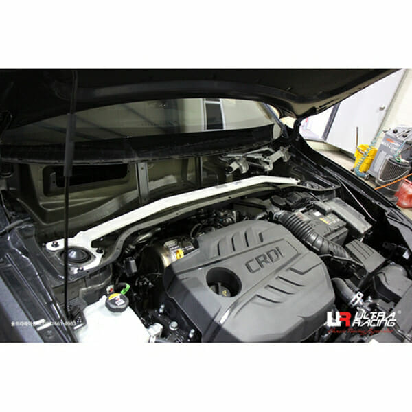 Ultra Racing - 2pt Front Strut Tower Brace - HYUNDAI IONIQ (AE) 2017-2022 - UR-TW2-4126
