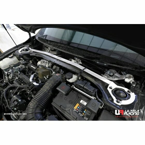 Ultra Racing - 2pt Front Strut Tower Brace - HYUNDAI VELOSTER N (JS) 2019-2020 - UR-TW2-4142