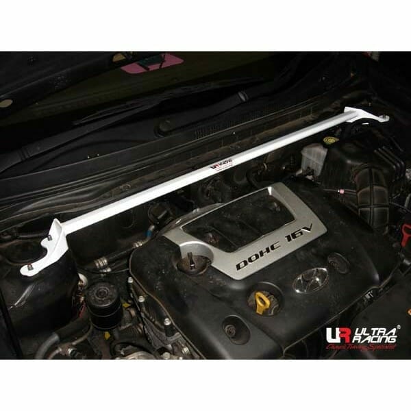 Ultra Racing - 2pt Front Strut Tower Brace - 2007-2010 Hyundai Elantra (HD) / 2009-2012 Hyundai Elantra Touring (FD) - UR-TW2-556