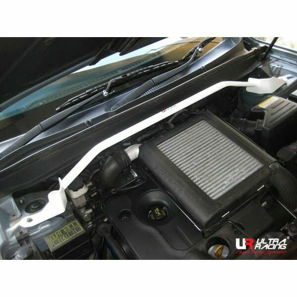 Ultra Racing - 2pt Front Strut Tower Brace - 2007-2012 Hyundai Santa Fe (CM) - UR-TW2-610