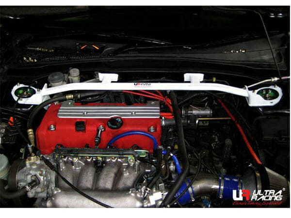 Ultra Racing - 4pt Front Strut Tower Brace - 2002-2006 Acura RSX (DC5) - UR-TW4-828