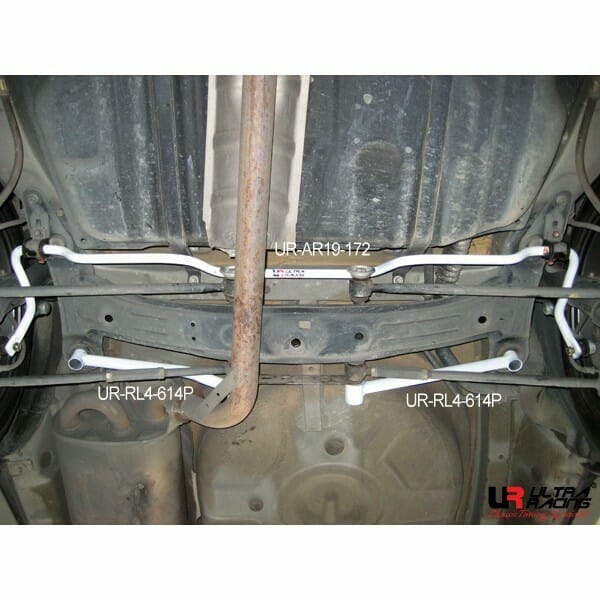 Ultra Racing - 4pt Rear Side Braces - 2002-2006 Toyota Camry - UR-RS4-614P