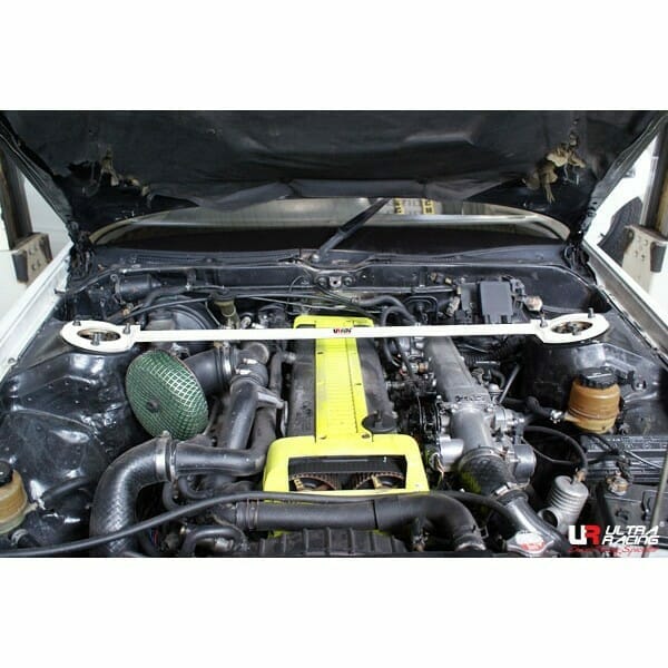 Ultra Racing - 2pt Front Strut Tower Brace - 1988-1992 Toyota Mark II (X80) - UR-TW2-1398