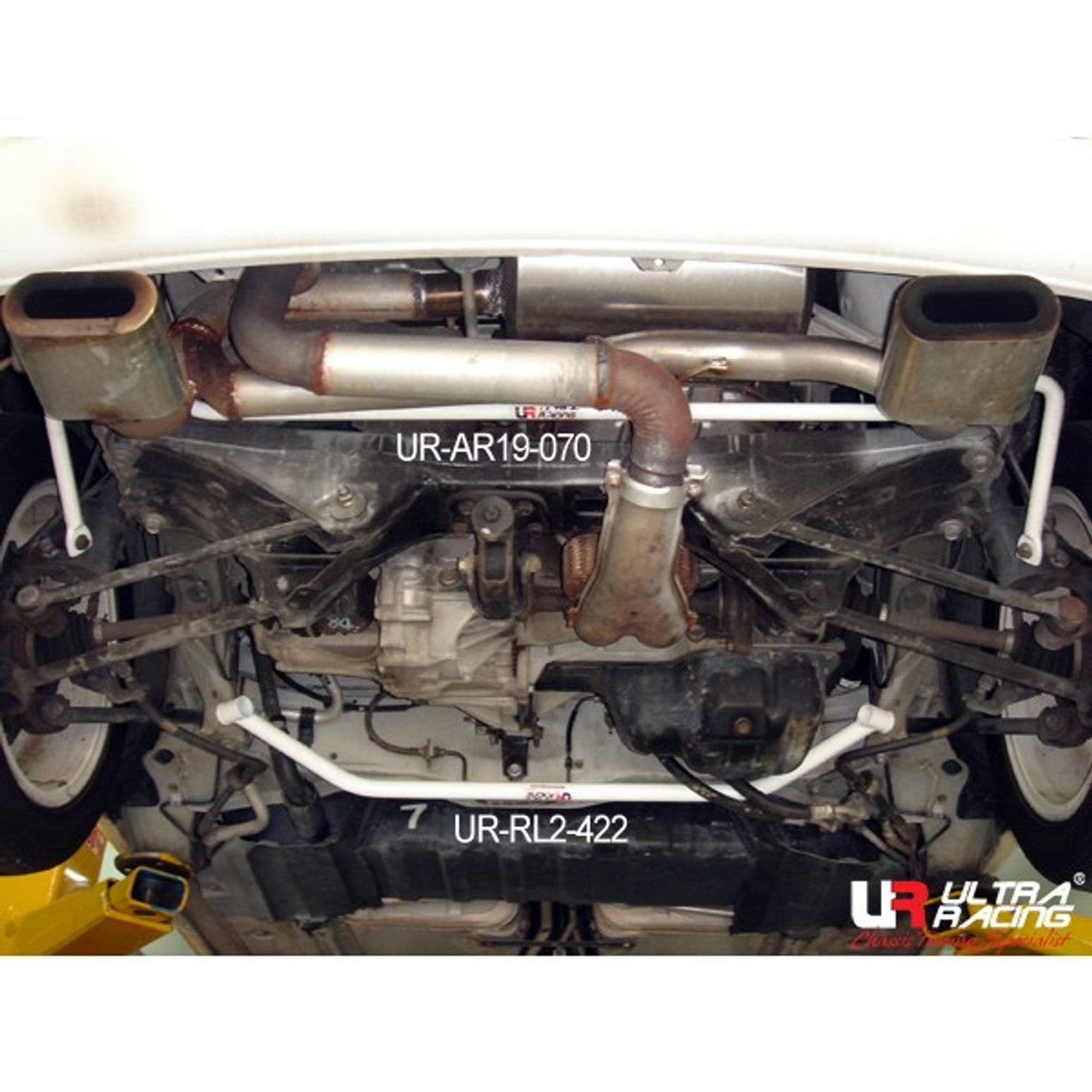 Ultra Racing - 19mm Rear Sway Bar - MR2 MRS SPYDER (W30 V1) 2000-2003 - UR-AR19-070