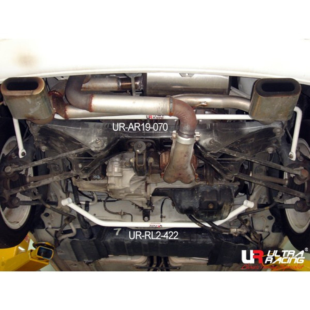 Ultra Racing - 19mm Rear Sway Bar - MR2 MRS SPYDER (W30 V1) 2000-2003 - UR-AR19-070
