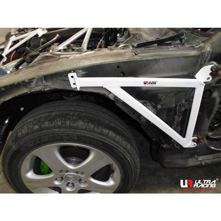 Ultra Racing - 3pt Fender Braces (PAIR) - NISSAN 240SX (S14) 1995-1998 - UR-FD3-1749P