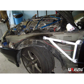 Ultra Racing - 3pt Front Fender Braces (PAIR) -  1989 - 1994 Skyline GT-R (R32) - UR-FD3-482P