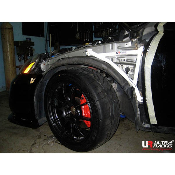 Ultra Racing - 3pt Fender Braces (PAIR) - Acura RSX (DC5) 2002-2006 - UR-FD3-715P