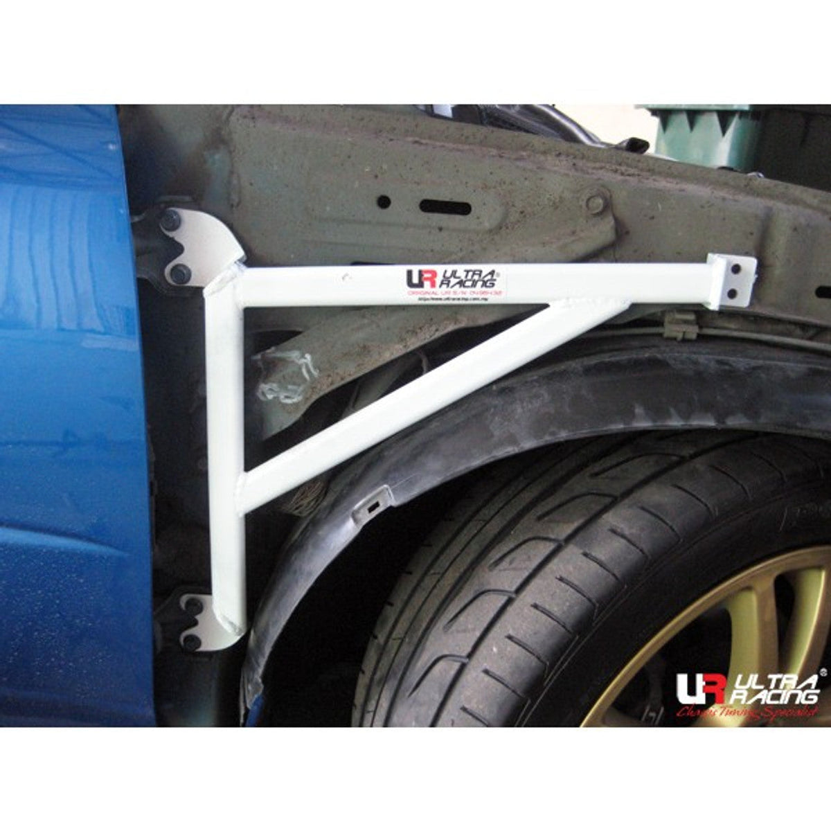 Ultra Racing - 3pt Fender Braces (PAIR) - SUBARU WRX STI (GD/GG) 2002-