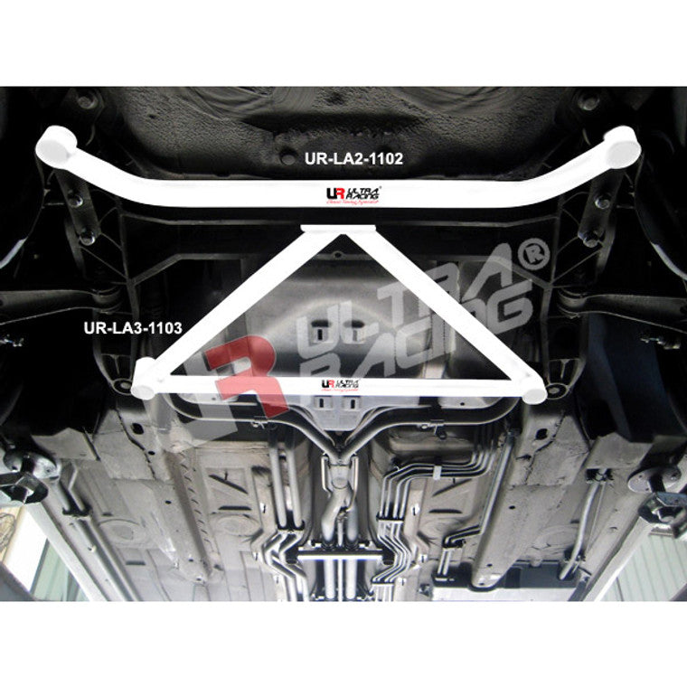 Ultra Racing - 2pt Front Lower Brace - PORSCHE BOXSTER (986) 1996-2004 - UR-LA2-1102