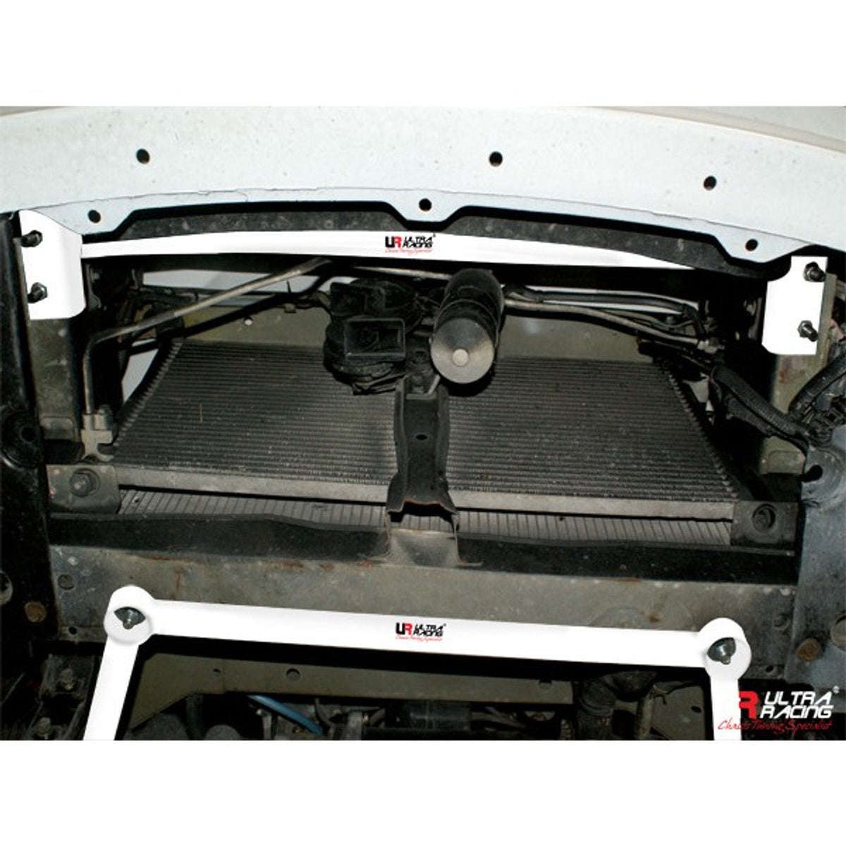 Ultra Racing - 2pt Front Lower Brace - 1999-2003 Honda S2000 - UR-LA2-1291