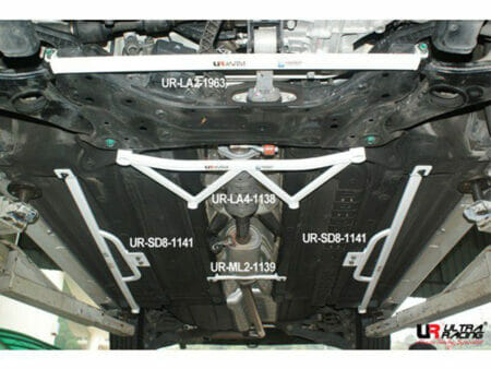 Ultra Racing - 2pt Front Lower Brace - 2009-2013 Kia Cadenza - UR-LA2-1963