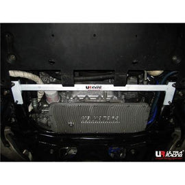 Ultra Racing - 2pt Front Lower Brace - NISSAN GTR (R35) 2008-2020 - UR-LA2-972