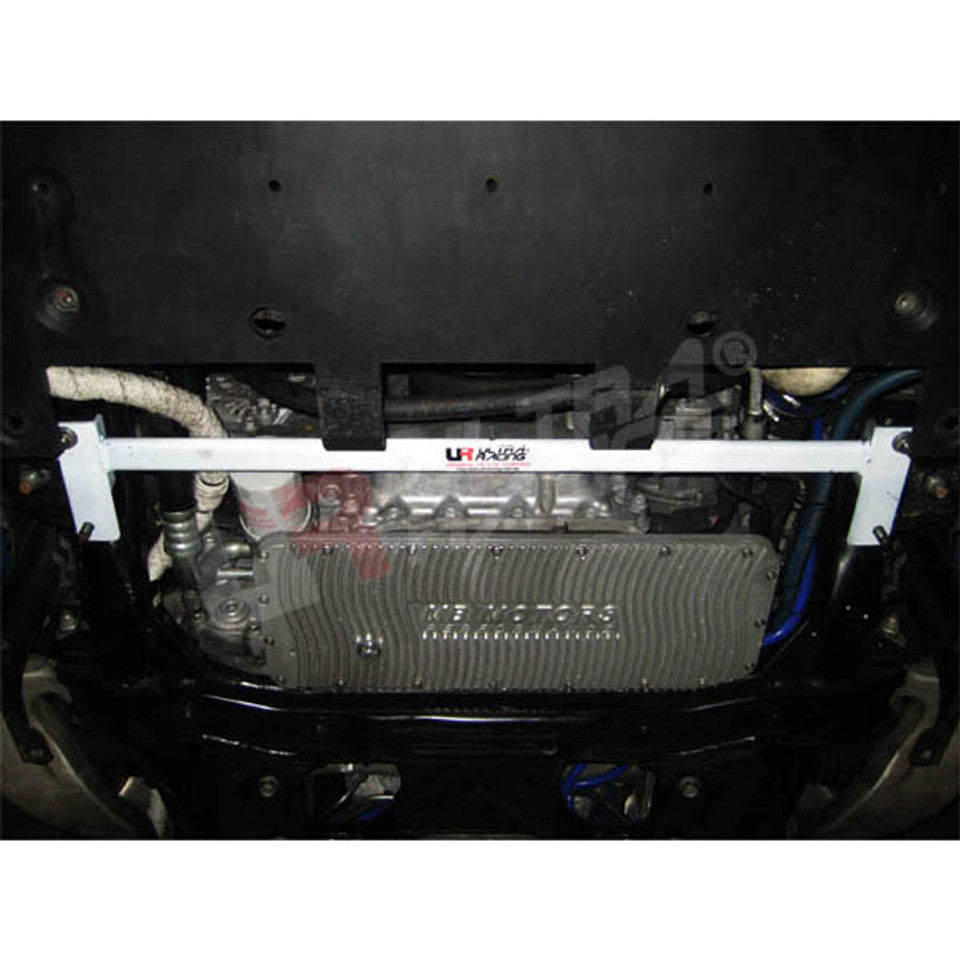 Ultra Racing - 2pt Front Lower Brace - NISSAN GTR (R35) 2008-2020 - UR-LA2-972