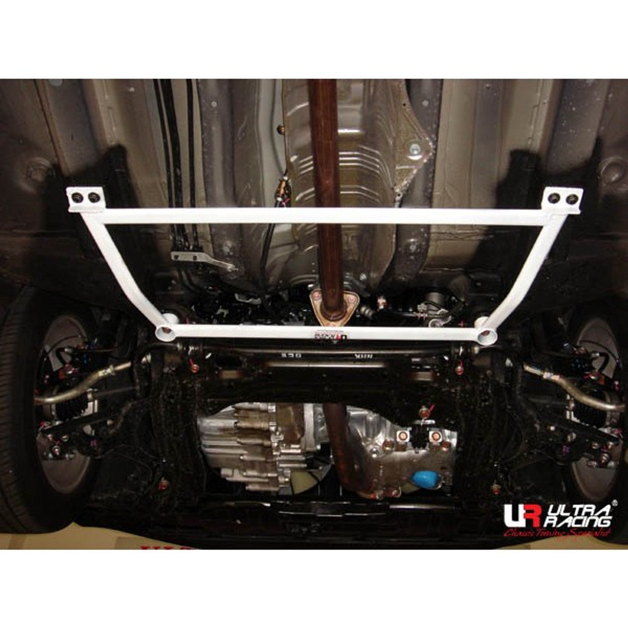 Ultra Racing - 4pt Front Lower Brace - 2006-2011 Honda Civic - UR-LA4-189