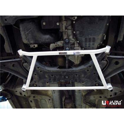 Ultra Racing - 4pt Front Lower Brace - 2014-2015 Mitsubishi Mirage - UR-LA4-2026