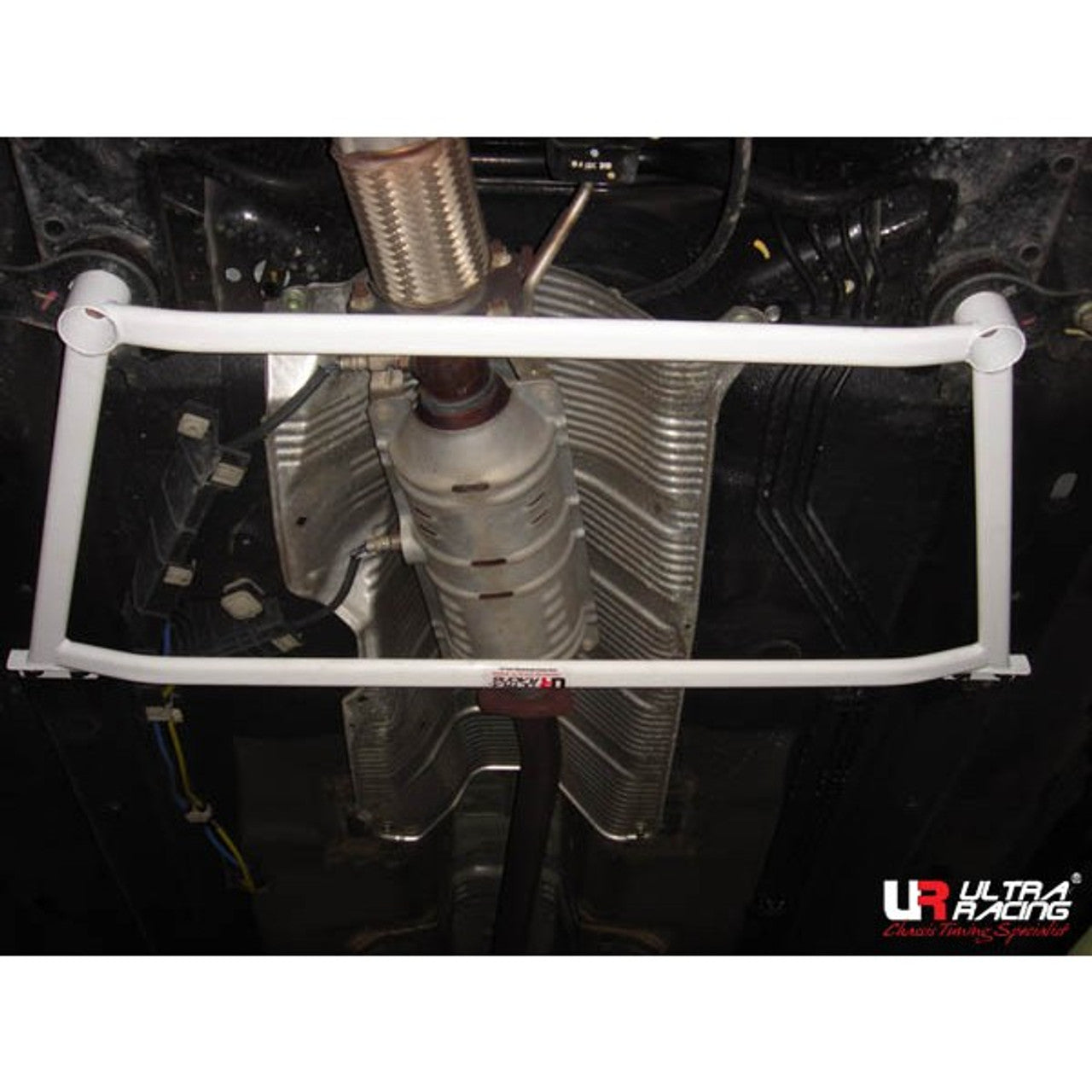 Ultra Racing - 4pt Front Lower Brace - Acura TSX (CL9) 2004-2008 - UR-LA4-215