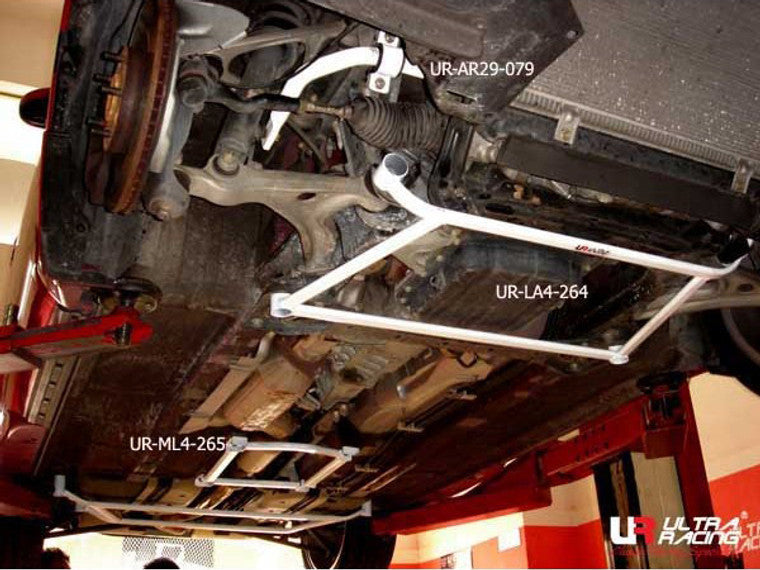 Ultra Racing - 4pt Front Lower Brace - MAZDA RX-8 (SE3P) 2003-2012 - UR-LA4-264