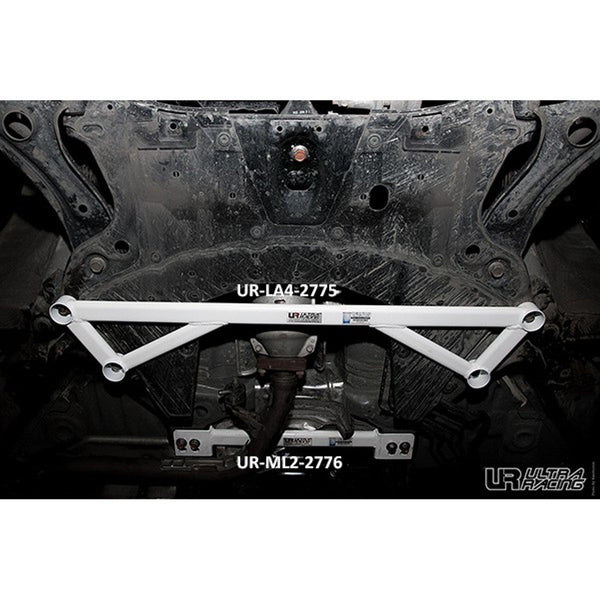 Ultra Racing - 4pt Front Lower Brace - HONDA FIT (GK) 2015-2020 - UR-LA4-2775