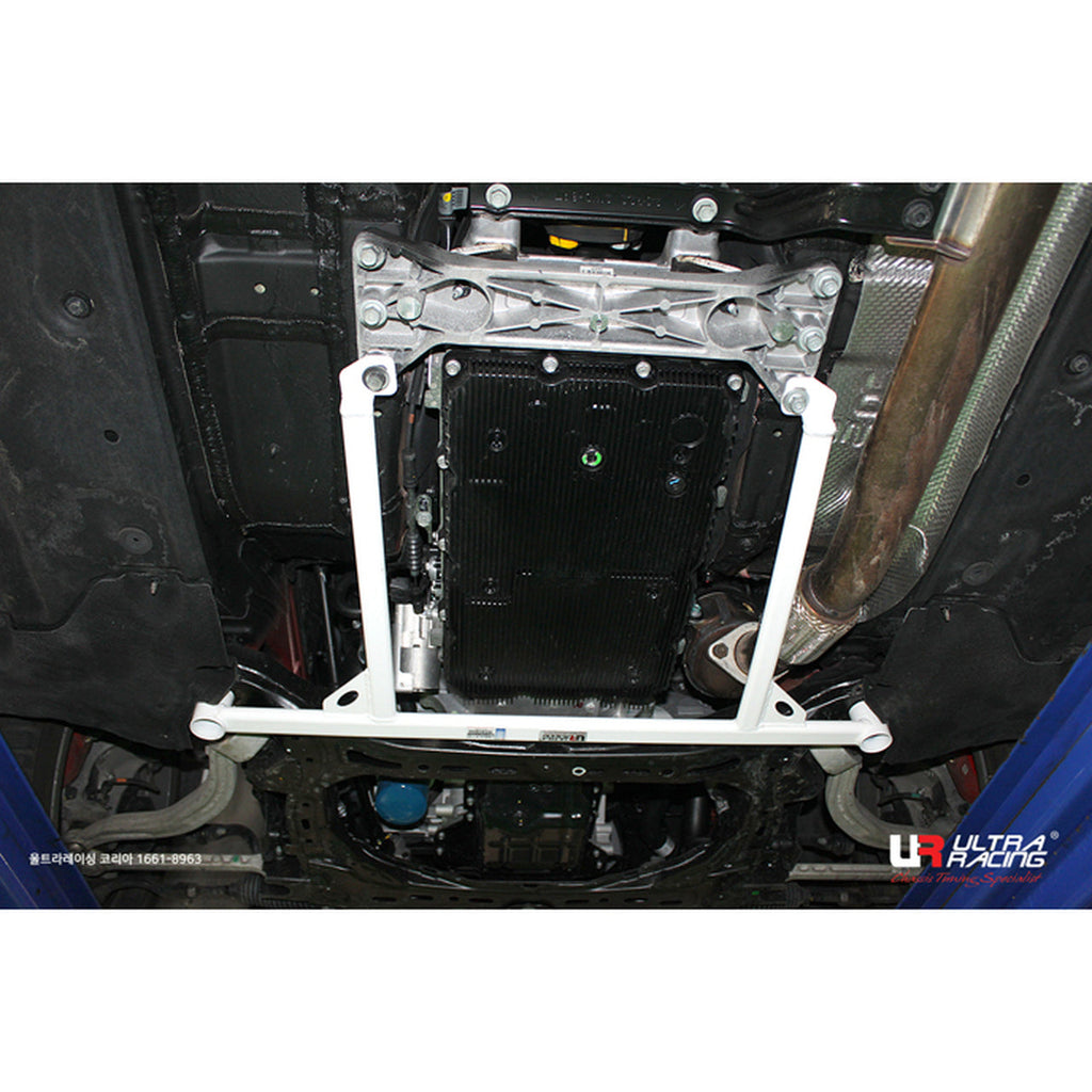 Ultra Racing - 4pt Front Lower Brace / Crossmember -  2018+ Kia Stinger 2WD/RWD ONLY - UR-LA4-3897