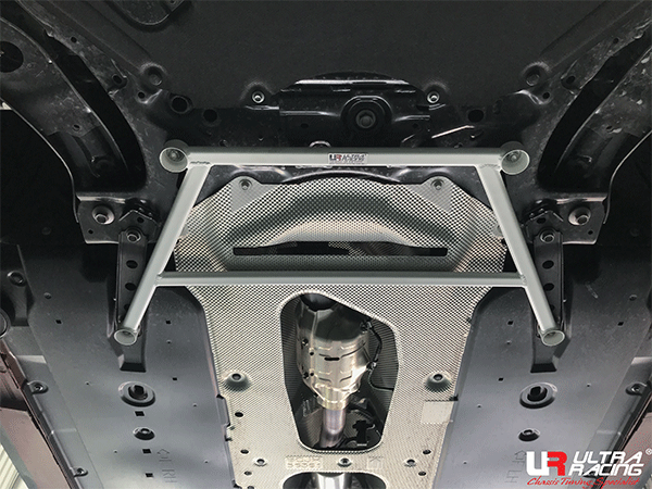 Ultra Racing - 4pt Front Lower Brace - 2019-2026 Mazda 3 (BP) - UR-LA4-4152