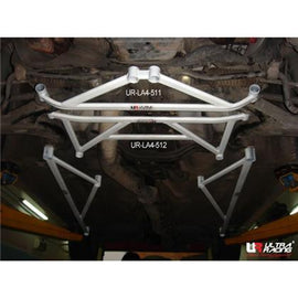 Ultra Racing - 4pt Front Lower Brace - SUBARU WRX STI (GD/GG) 2002-2007 - UR-LA4-511