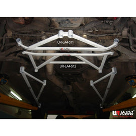 Ultra Racing - 4pt Front Lower Brace - SUBARU WRX STI (GD/GG) 2002-2007 - UR-LA4-511