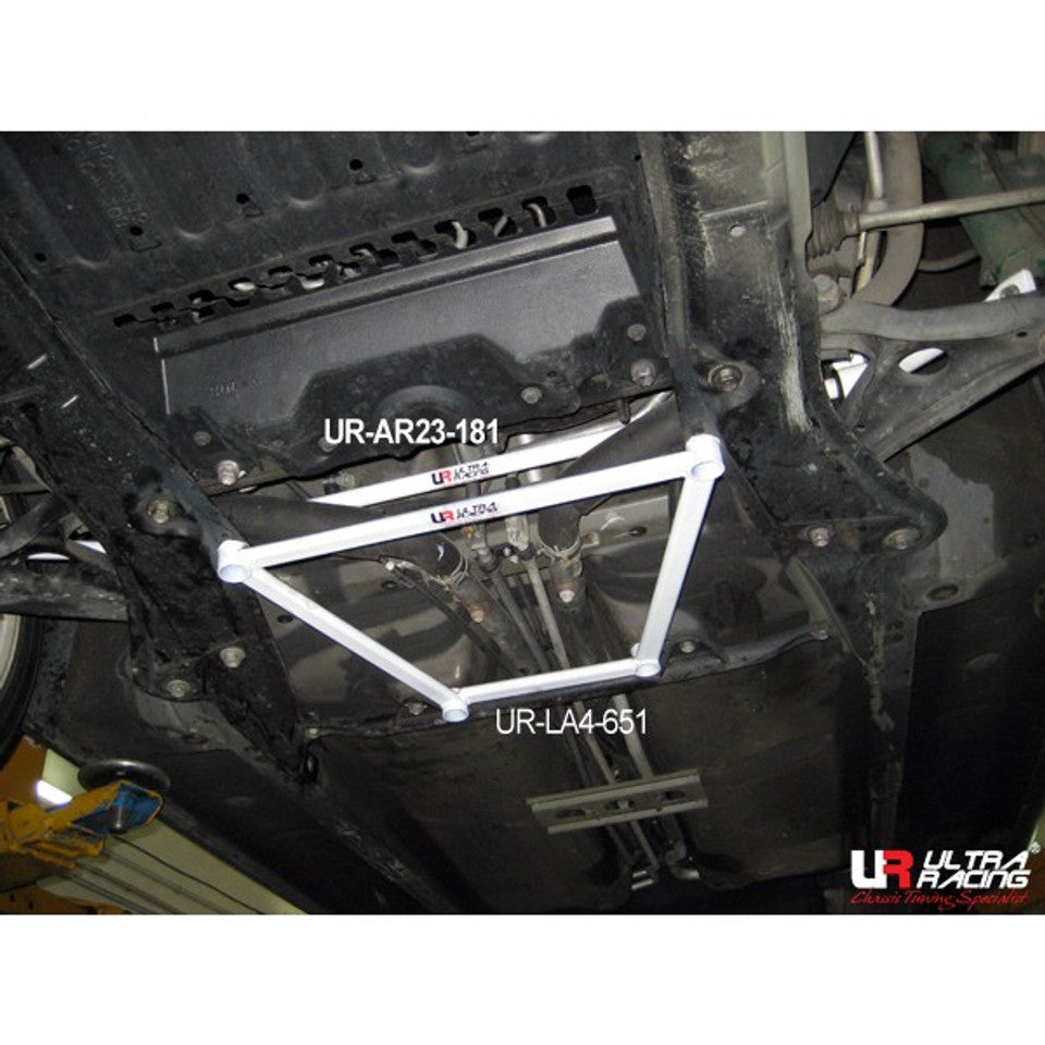 Ultra Racing - 4pt Front Lower Brace - MR2 MRS SPYDER (W30 V2) 2004-2007 - UR-LA4-651