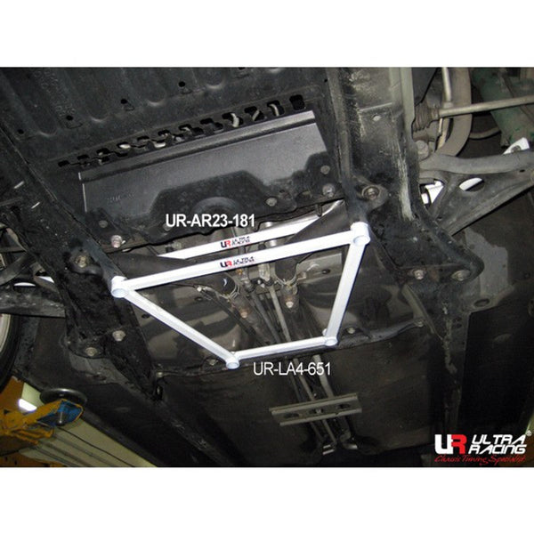 Ultra Racing - 4pt Front Lower Brace - MR2 MRS SPYDER (W30 V2) 2004-2007 - UR-LA4-651