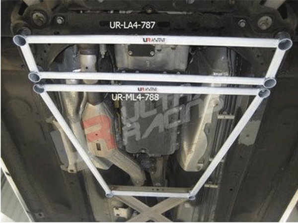 Ultra Racing - 4pt Front Lower Brace - MAZDA MIATA MX5 (NC) 2006-2015 - UR-LA4-787