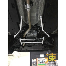 Ultra Racing - 6pt Front Lower Frame Brace (Pair) - SUBARU CROSSTREK (XV) 2018-2022 - UR-LS6-3914P