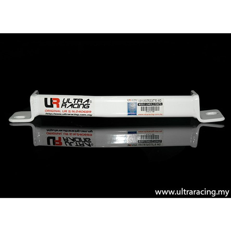Ultra Racing - 2pt Middle Lower Brace - NISSAN SKYLINE (R33) 1995-1998 - UR-ML2-1391