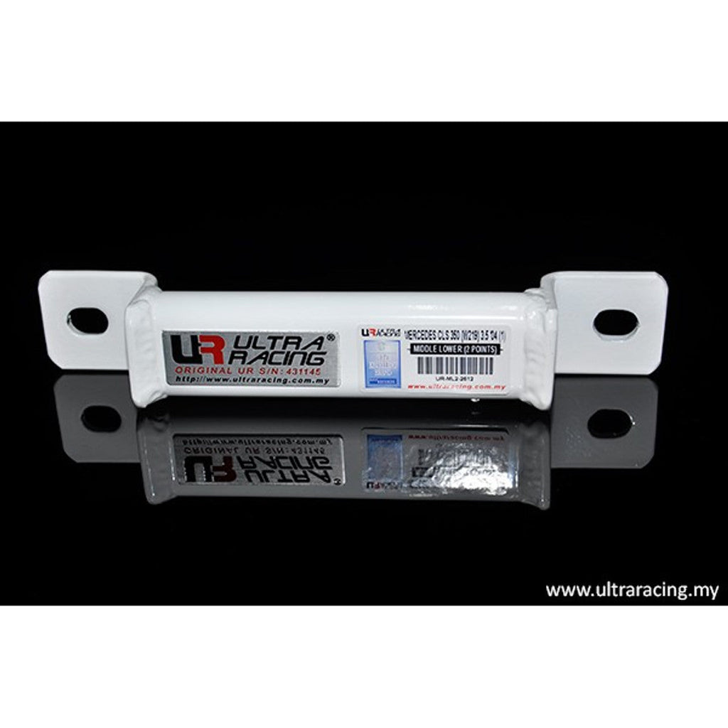 Ultra Racing - 2pt Middle Lower Brace - MERCEDES-BENZ CLS (W219) 2006-2011 - UR-ML2-2612